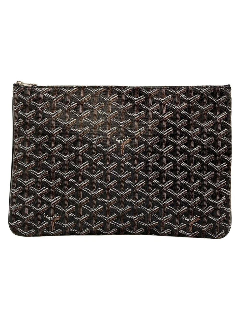 Goyard Clutch Sena MM Black Leather